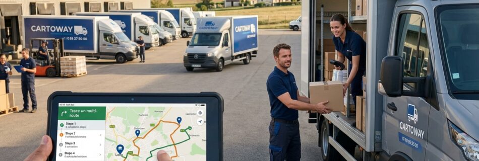 Cartoway - Logiciel d'optimisation de tournées de livraison pour grossistes